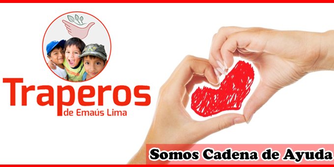 ▷ Traperos de Emaus Lima 【 Donar y Reciclar 】